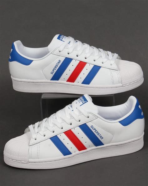 blue and red adidas